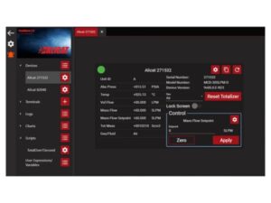 Программное обеспечение Alicat Scientific FlowVision 2.0