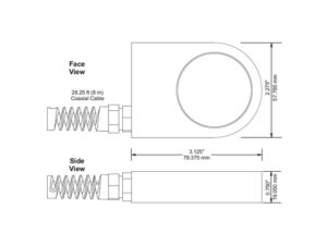Датчик уровня Greyline Instruments PZ15-LP