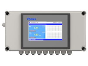 Предварительно настроенный 7-дюймовый цветной дисплей и регистратор данных Pyxis UC-100A